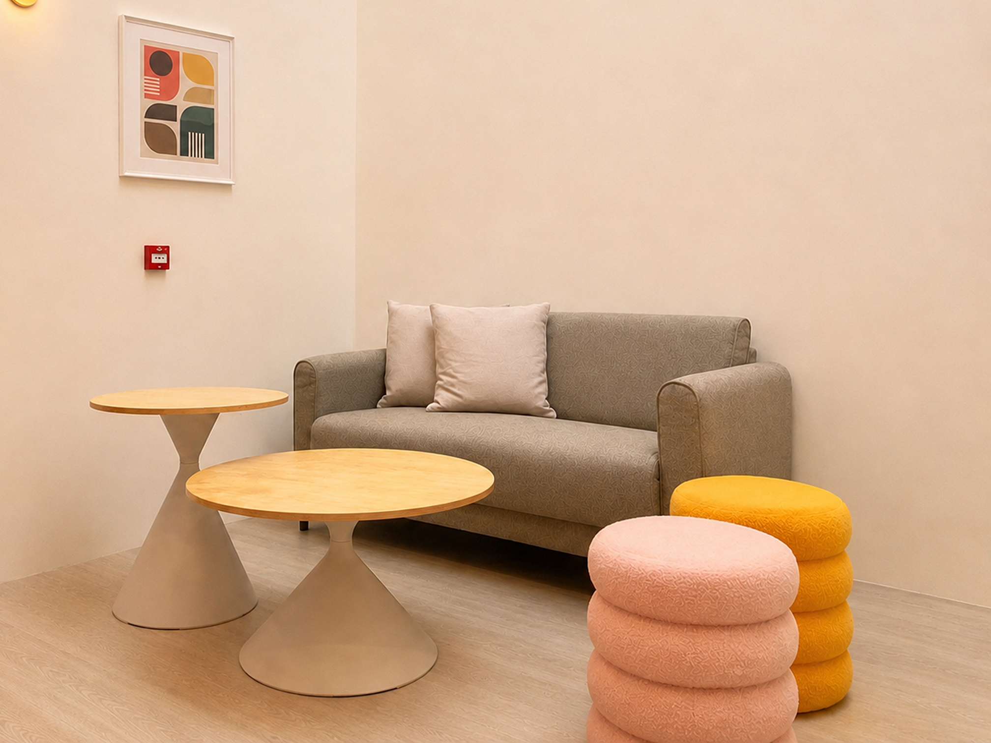 Hye Homey Singapore common living area for students to relax, connect, and socialize